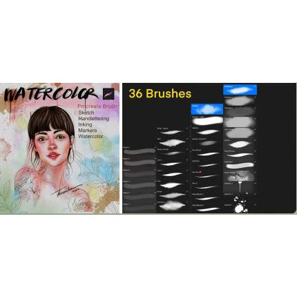 Procreate Procreate Watercolor️ - Procreate Brushes