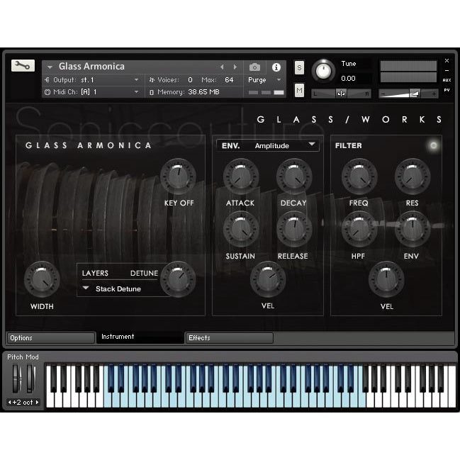Glassworks  Soniccouture  (Win/Mac) *Kontakt Library*