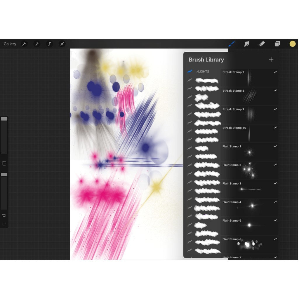 Procreate LIGHTS.Brushes