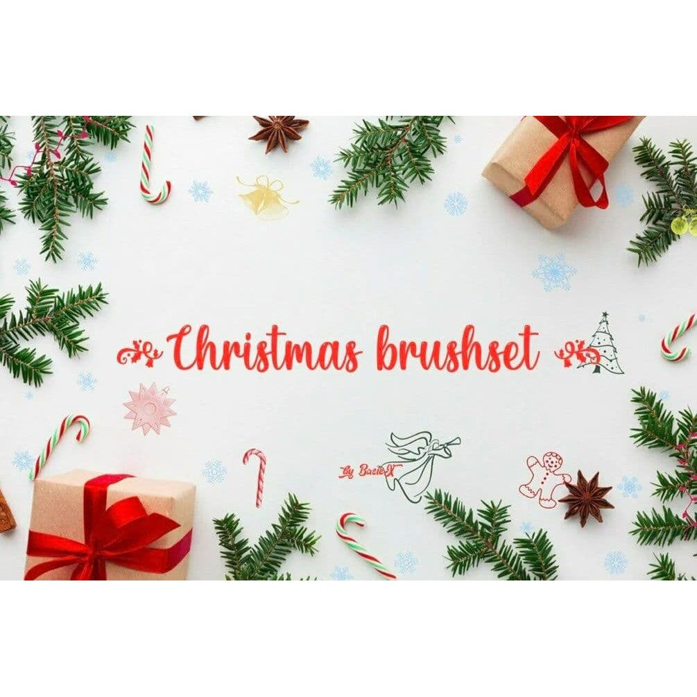 ProcreateFree_Christmas- Procreate Brushes