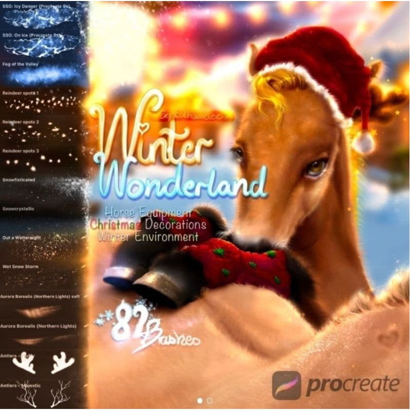 Procreate Crys’_Winter- Procreate Brushes