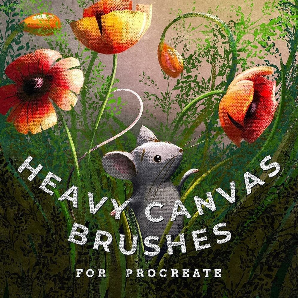 ProcreateHeavy_Canvas  - Procreate Brushes