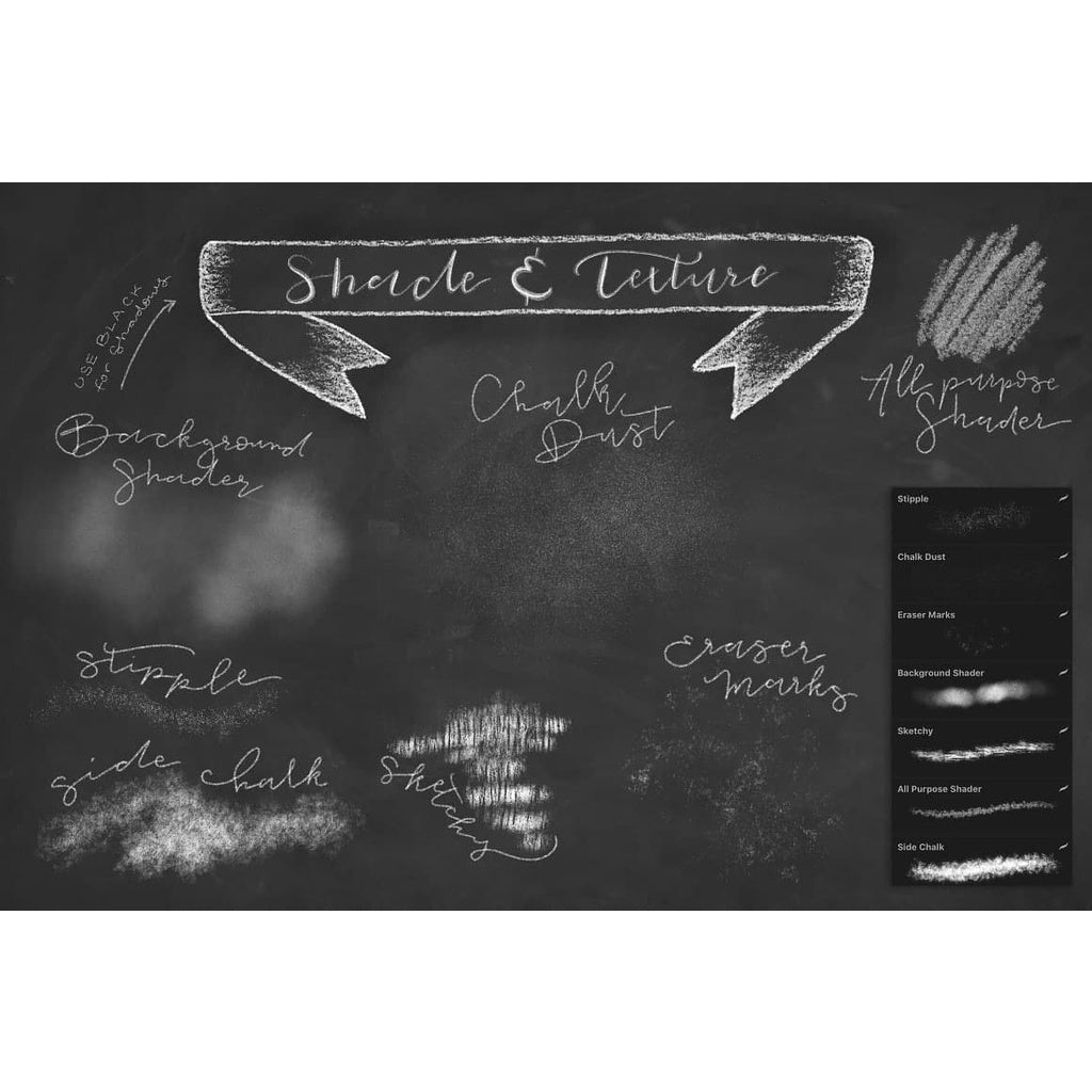 ProcreateChalkify Brushes