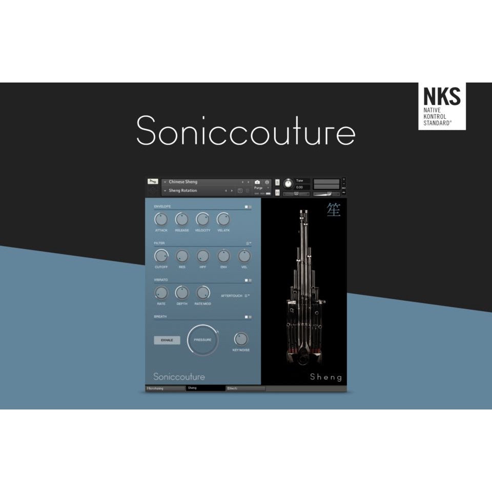 Sheng Khaen Sho  Soniccouture (Win/Mac) *Kontakt Library*
