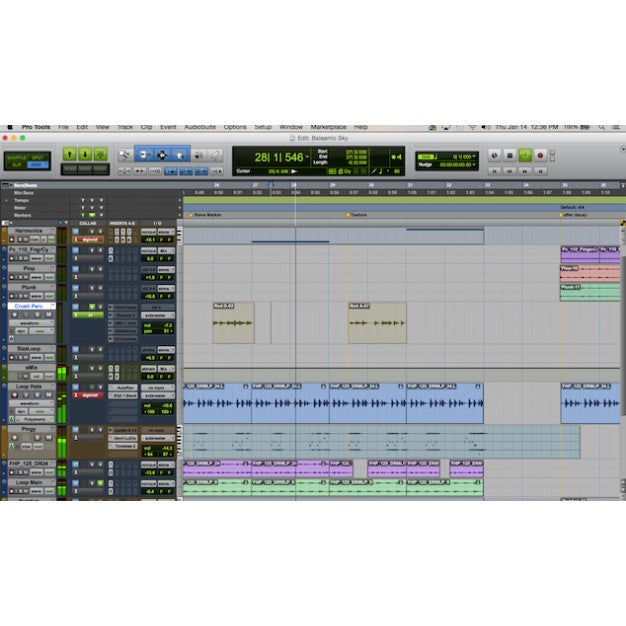 ProTools 12.5  Music Production Software (Windows)