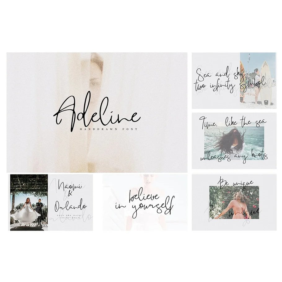 ID0620 - Handwritten Font Bundle | Koleksi Font Tulis Tangan Eksklusif untuk Desain Kreatif