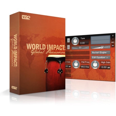 World Impact: Global Percussion  VIR2 (Win/Mac) *Kontakt Library*