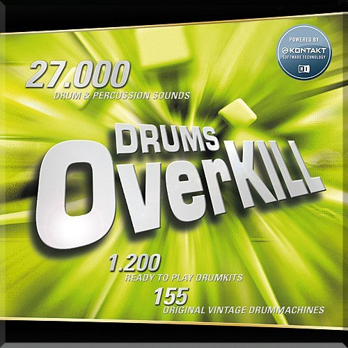 Drums Overkill  Best Service (Win/Mac) *Kontakt Library*