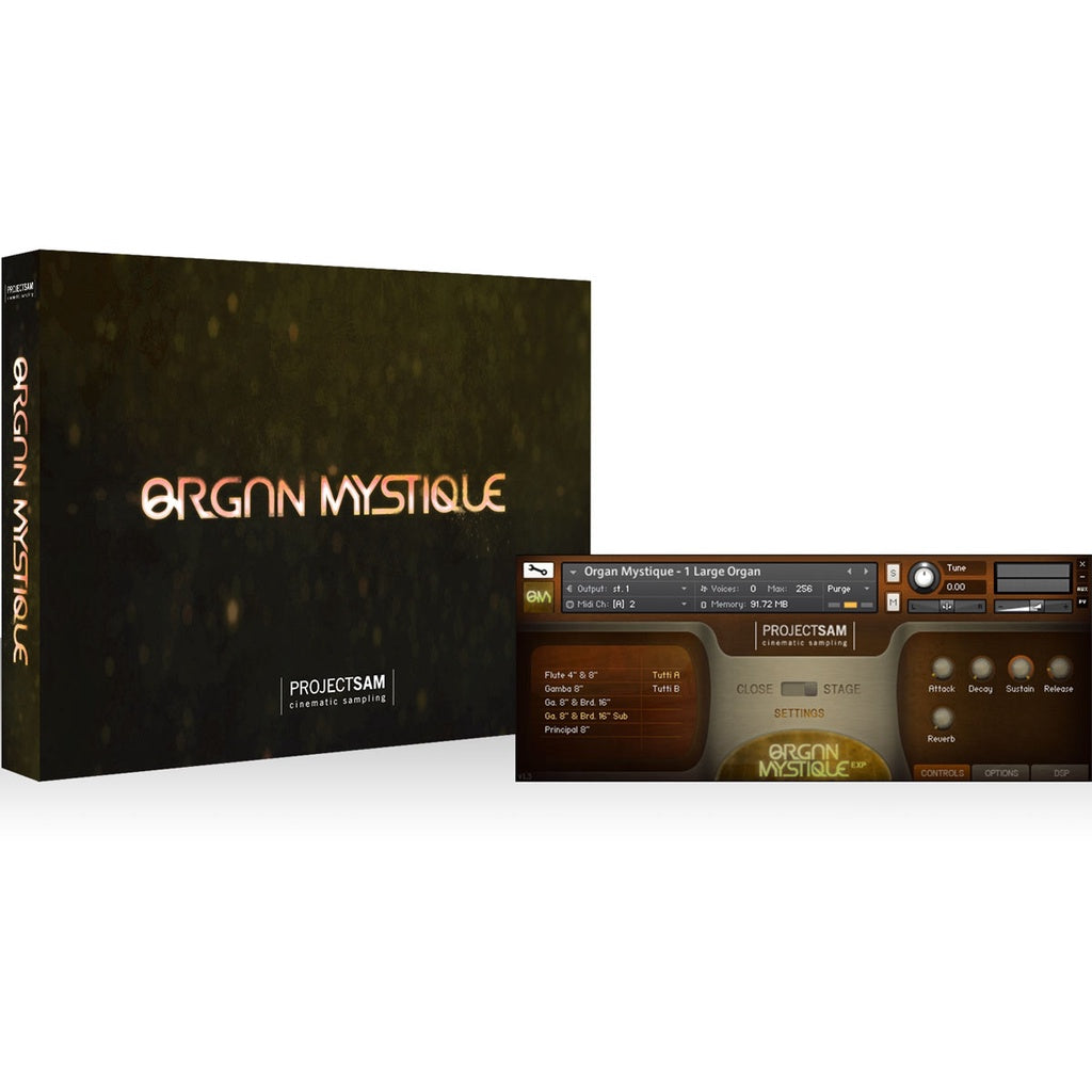 Organ Mystique 1.3  Project Sam (Win/Mac) *Kontakt Library*