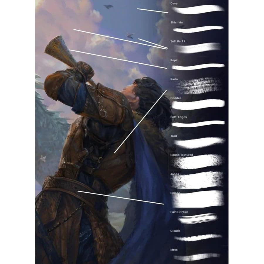 Procreate Illustration Pack - Procreate Brushes