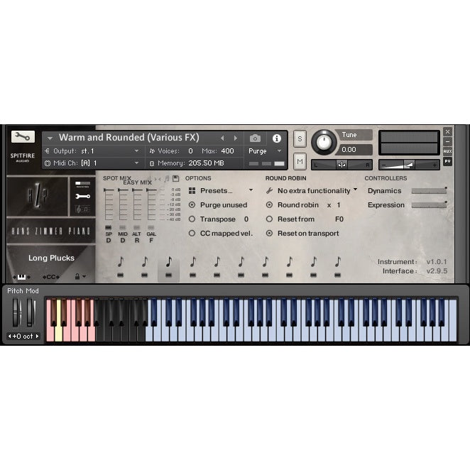 Hans Zimmer Piano  SpitFireAudio (Win/Mac) *Kontakt Library*