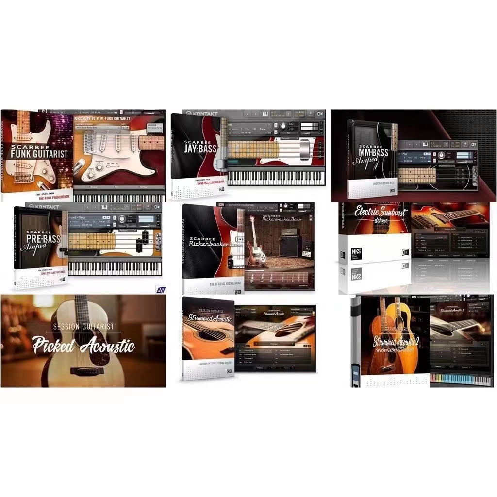 Guitar Collection  Native Instruments (Win/Mac) *Kontakt Library*