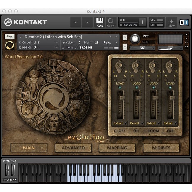 World Percussion 2.0  Evolution Series (Win/Mac) *Kontakt Library*