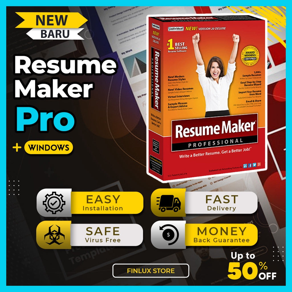 Resume Maker Professional Deluxe 20.3.0 Latest Lifetime For Windows