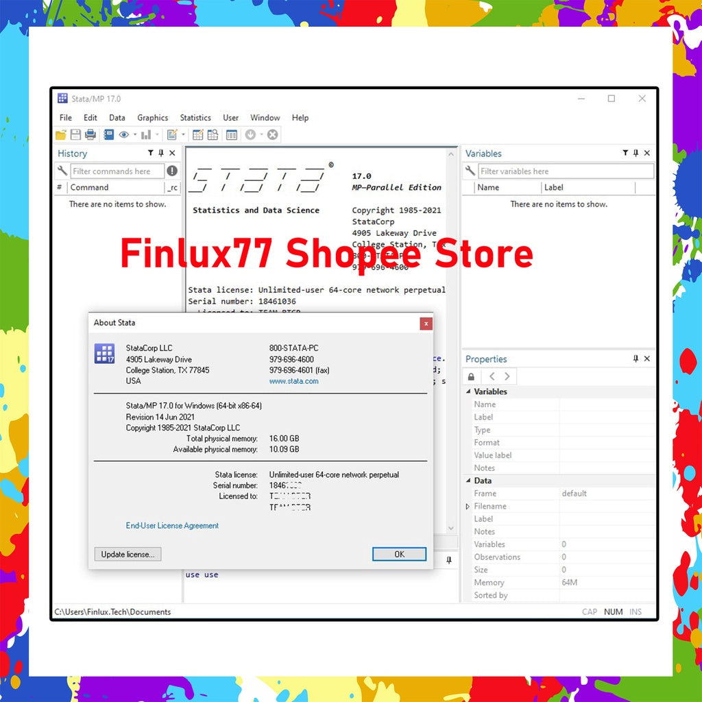 [SELF REDEEM] StataCorp Stata MP 18 Lifetime For Windows (64-Bit)