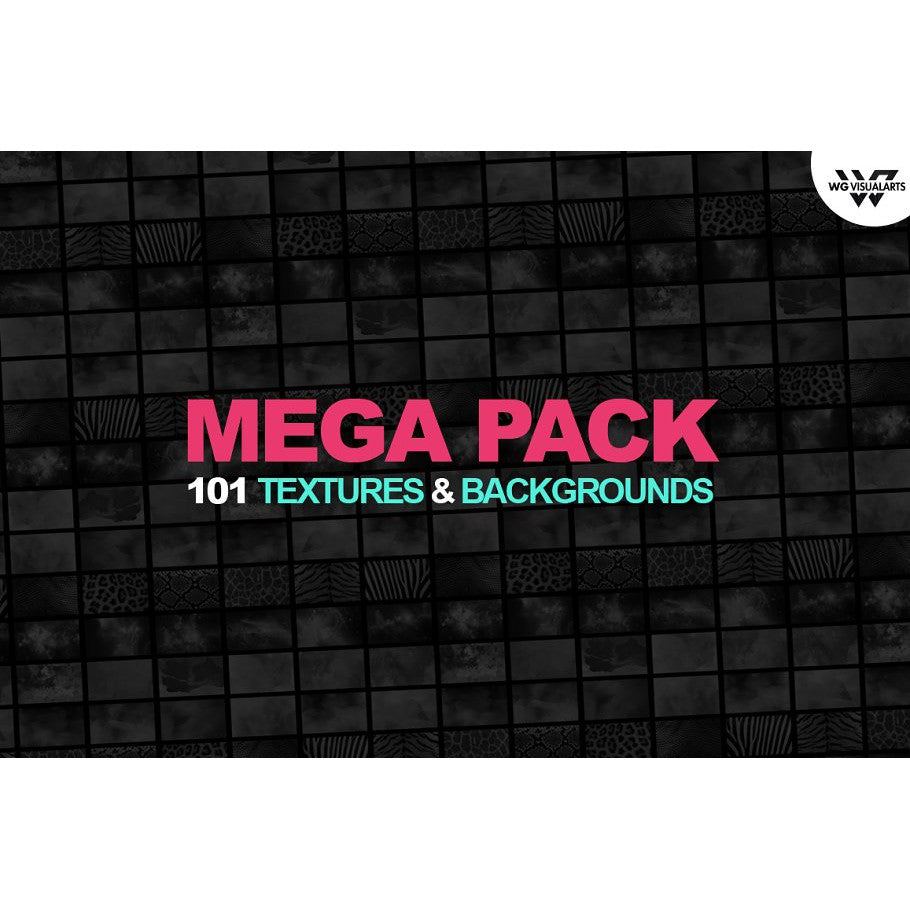ID715 - 101 Mega Pack of Textures & Backgrounds | Koleksi Lengkap Tekstur & Latar Belakang untuk Desain Kreatif