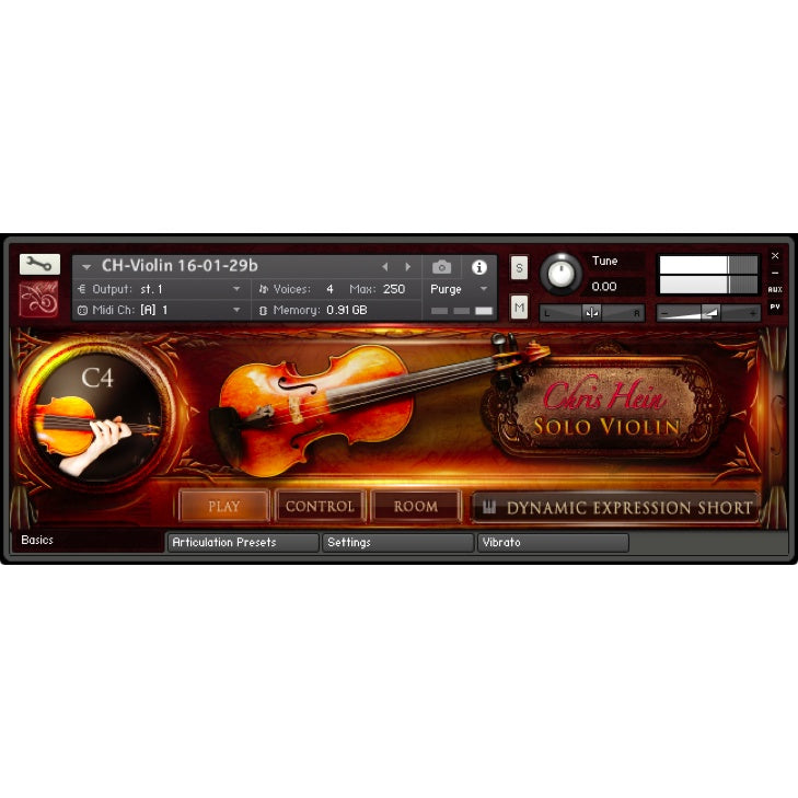 Solo Violin  Chris Hein (Win/Mac) *Kontakt Library*