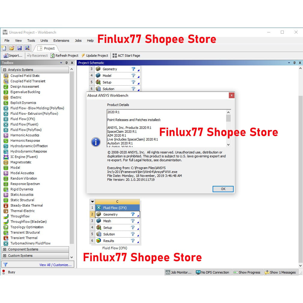 [SELF REDEEM] ANSYS Products 2025 / 2024 / Electronics / Discovery / Motor CAD / Workbench Lifetime For Windows (64-Bit)