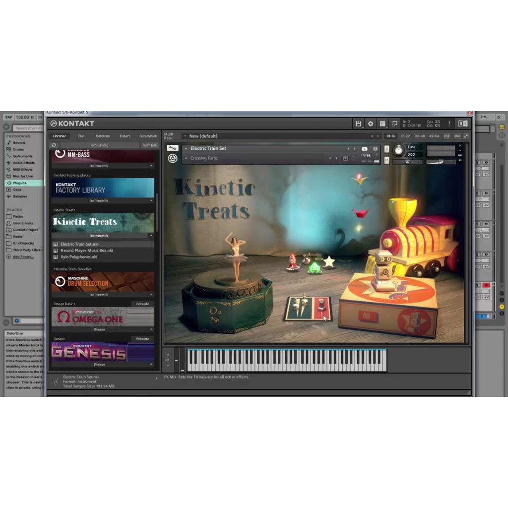 Kinetic Treats  Native Instruments (Win/Mac) *Kontakt Library*