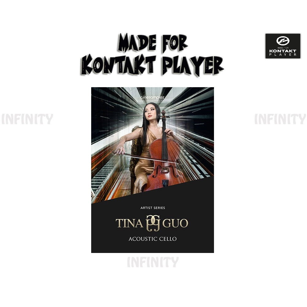Tina Guo Acoustic Cello Mix  Cinesamples - Artist Series (Win/Mac) *Kontakt Library*