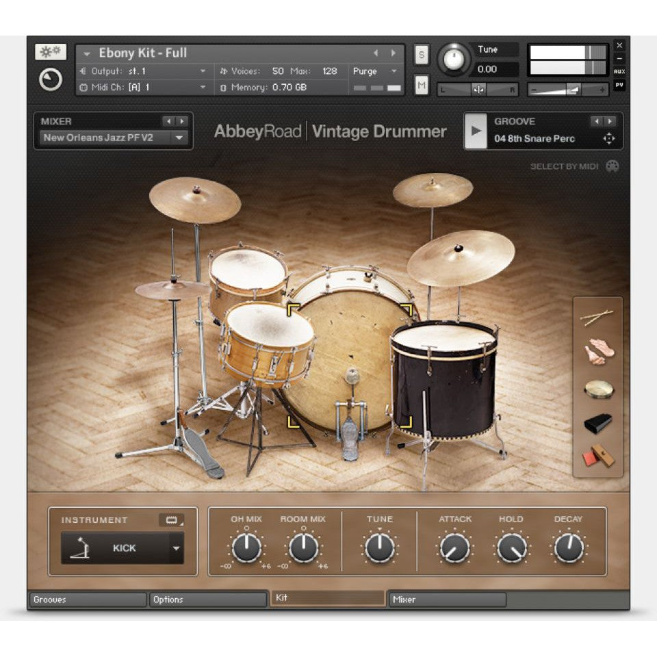 Abbey Road Vintage Drummer  Native Instruments (Win/Mac) *Kontakt Library*