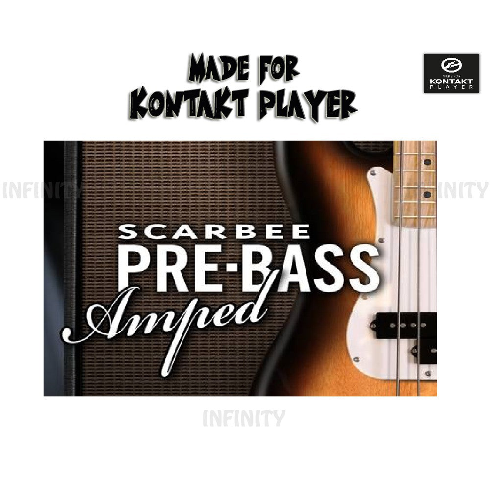 Scarbee Pre-Bass Amped  Native Instruments (Win/Mac) *Kontakt Library*