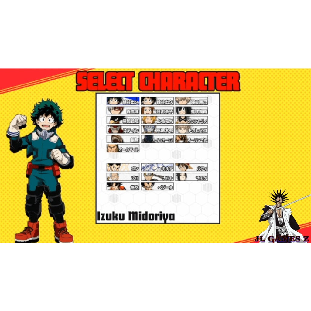 Anime Fighting Games Collection for PC | Demon Slayer - Boku no Hero Academia - One Punch Man - Jujutsu Kaisen | MUGEN