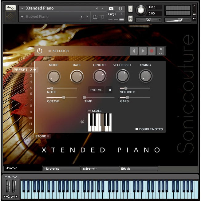 Xtended Piano  Soniccouture (Win/Mac) *Kontakt Library*