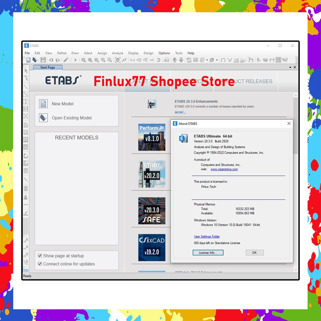 [SELF REDEEM] CSI ETABS Ultimate 2025 v22.7 Latest For Windows (64-Bit)