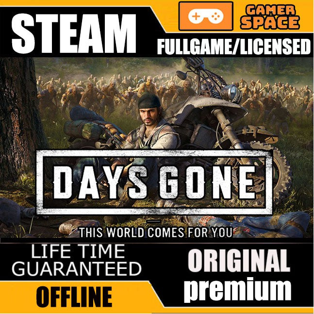 (Days Gone) FULL DLC STEAM | FULL GAME | LIFETIME GUARANTEE 24 Hour Auto Delivery