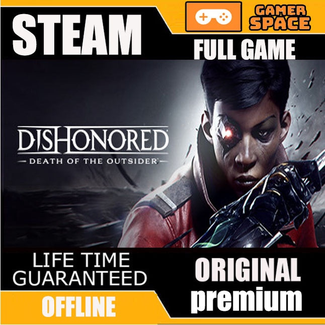 Dishonored: Death of the Outsider STEAM | FULL GAME |  LIFETIME GUARANTEE 24 Hour Auto Delivery
