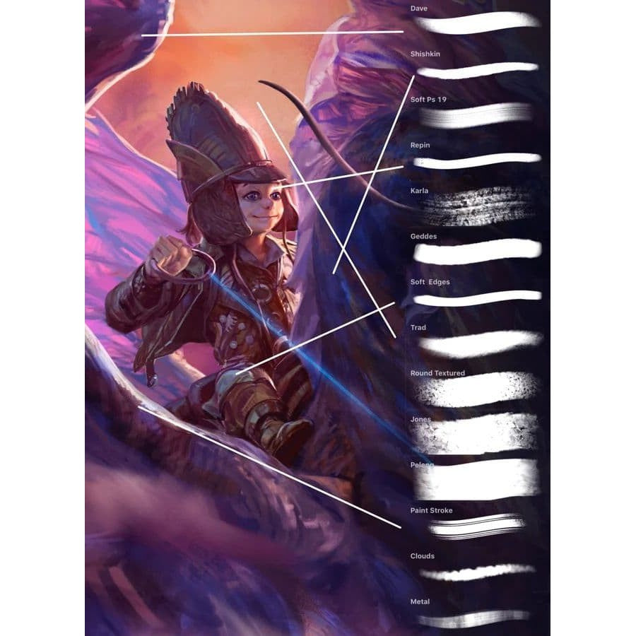 Procreate Illustration Pack - Procreate Brushes