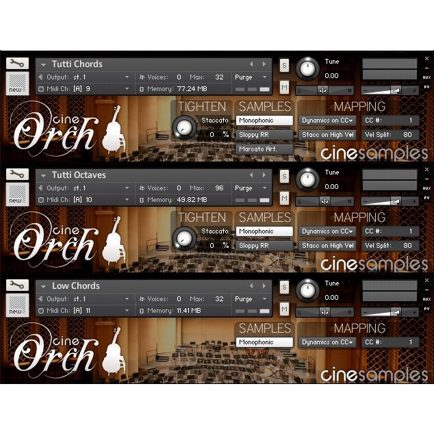 CineOrch  Cinesamples (Win/Mac) *Kontakt Library*