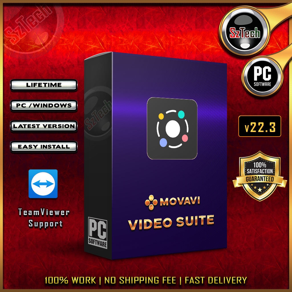 Movavi Collections 2022PicverseScreen RecorderSlideshow MakerVideo ConverterVideo Editor Plus Video Suite
