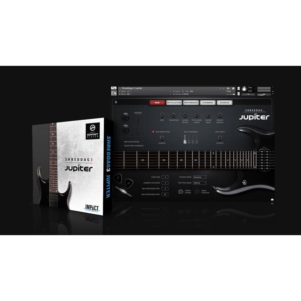 Shreddage 3 Jupiter  ImpactSoundWorks (Win/Mac) *Kontakt Library*