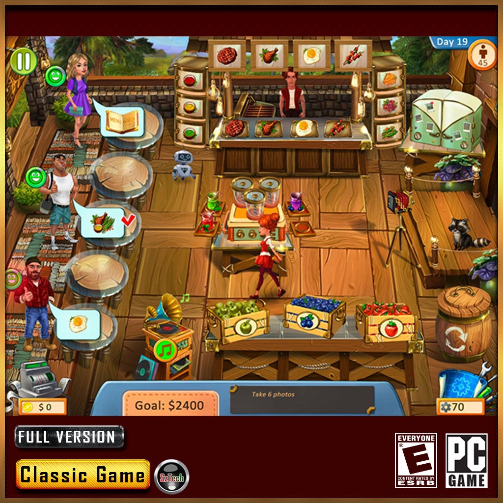 Cooking Trip Collector's Edition 1 & 2 [PC GAME][ DIGITAL DOWNLOAD][ CLASSIC PC GAME ][ NOSTALGIA GAMES ]