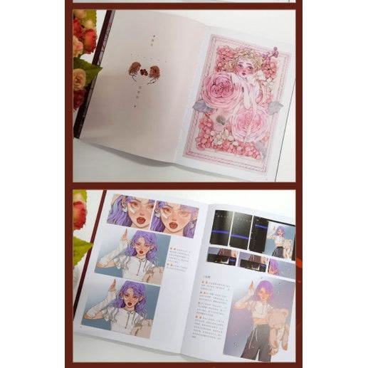 หนังสือสอนการวาดภาพด้วยโปรแกรมProcreate คอลเลกชันภาพประกอบของคุณMSZ