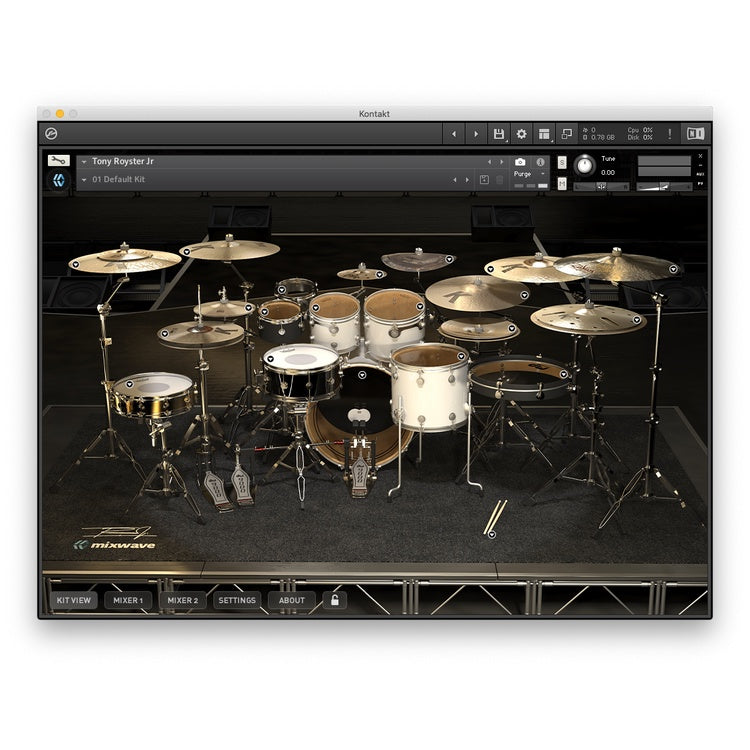 Tony Royster Jr   Mixwave (Win/Mac) *Kontakt Library*