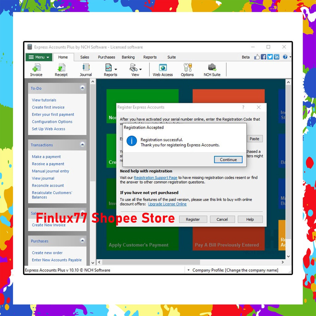NCH Express Accounts Plus v11.10 License Key 7in1 Latest 2025 Lifetime For Windows (64-Bit)