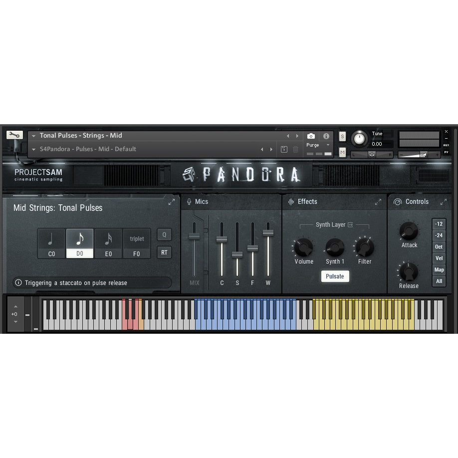 Symphobia 4 Pandora  Project Sam (Win/Mac) *Kontakt Library*