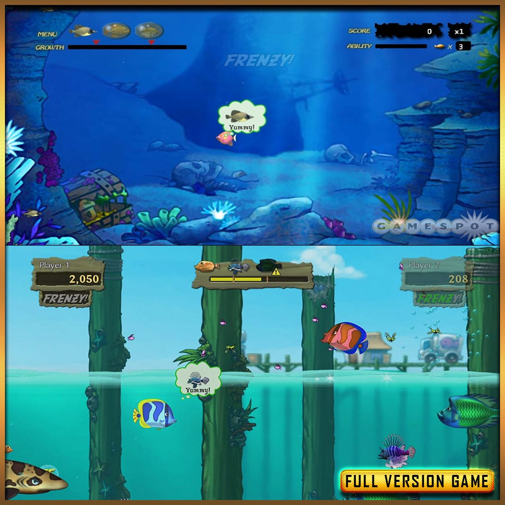 [2 IN 1]Feeding Frenzy 1 & 2 [PC GAME] [ DIGITAL DOWNLOAD][ CLASSIC PC GAMES ][ NOSTALGIA GAMES ]