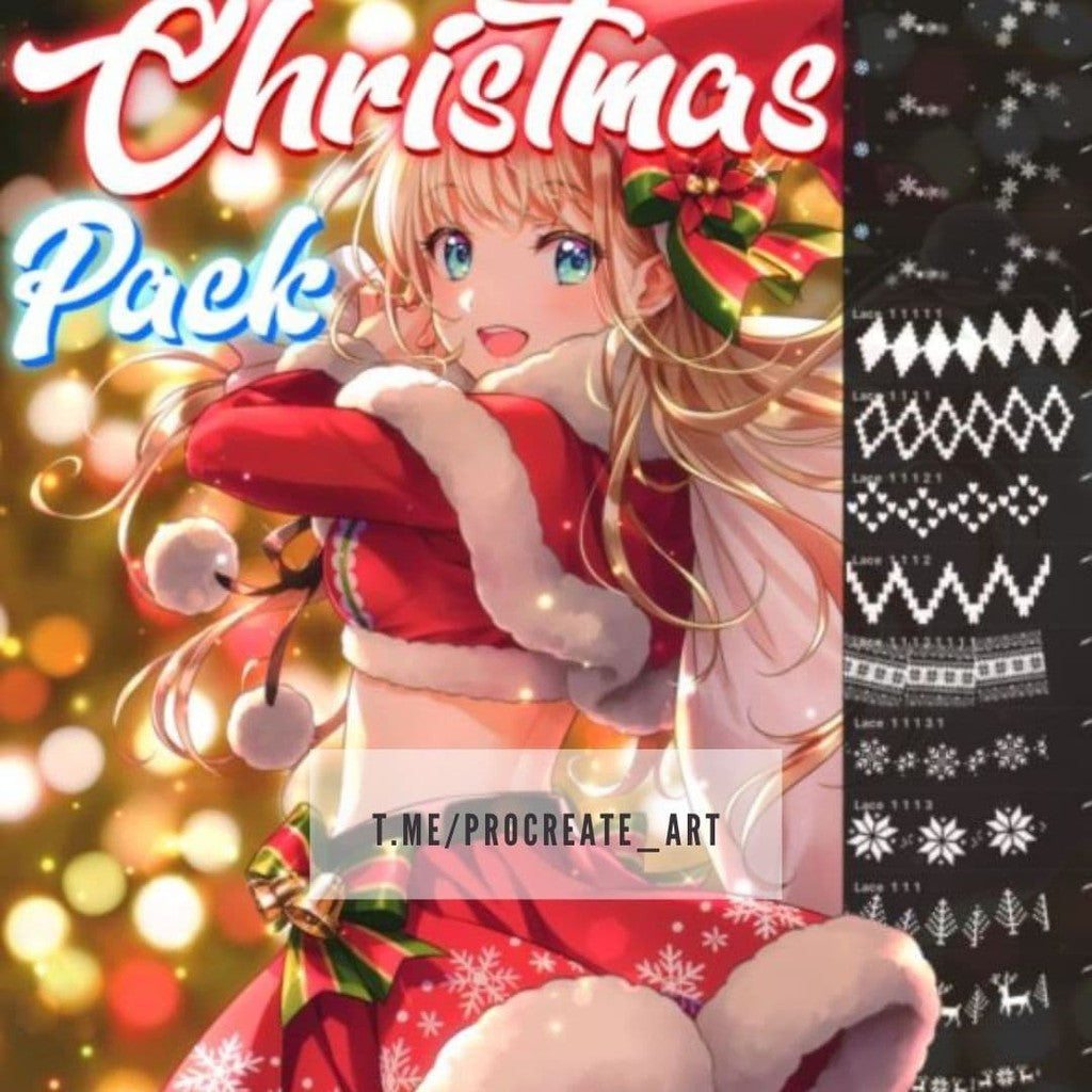 ProcreateFree_Christmas_(1)- Procreate Brushes