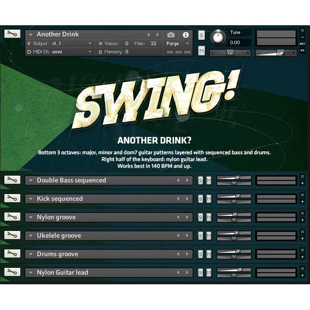 Swing!  Projectsam (Win/Mac) *Kontakt Library*