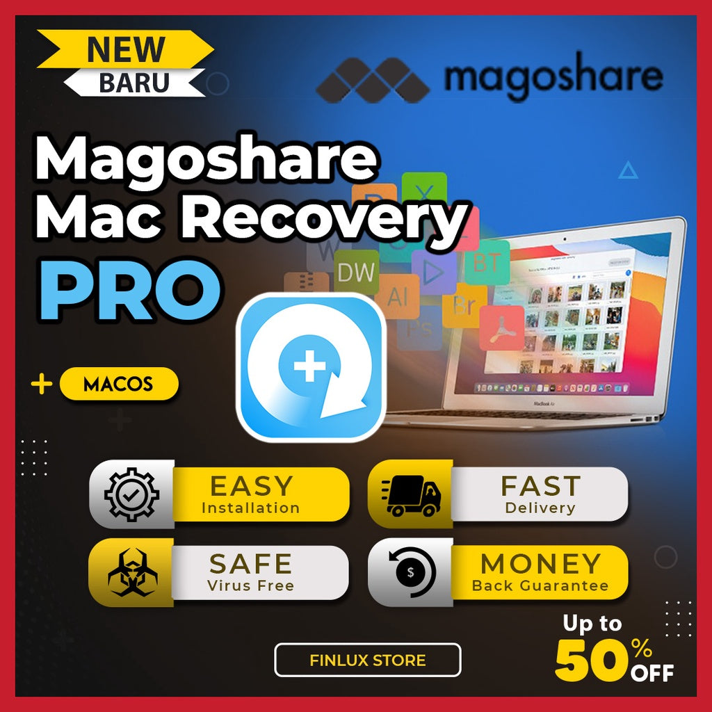 [McOS Data Recovery] Magoshare Data Recovery Pro v4.5 Lifetime For McOS