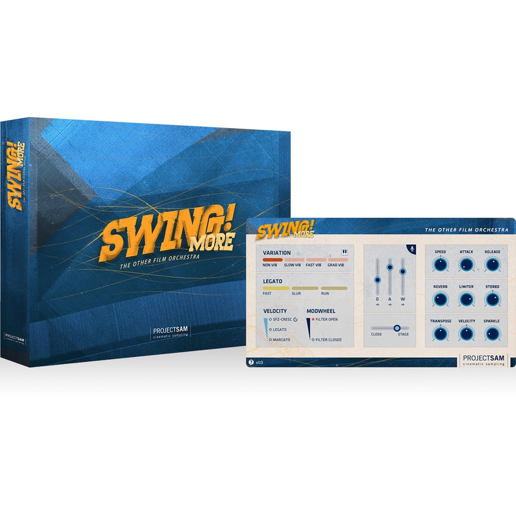 Swing More !  Projectsam (Win/Mac) *Kontakt Library*