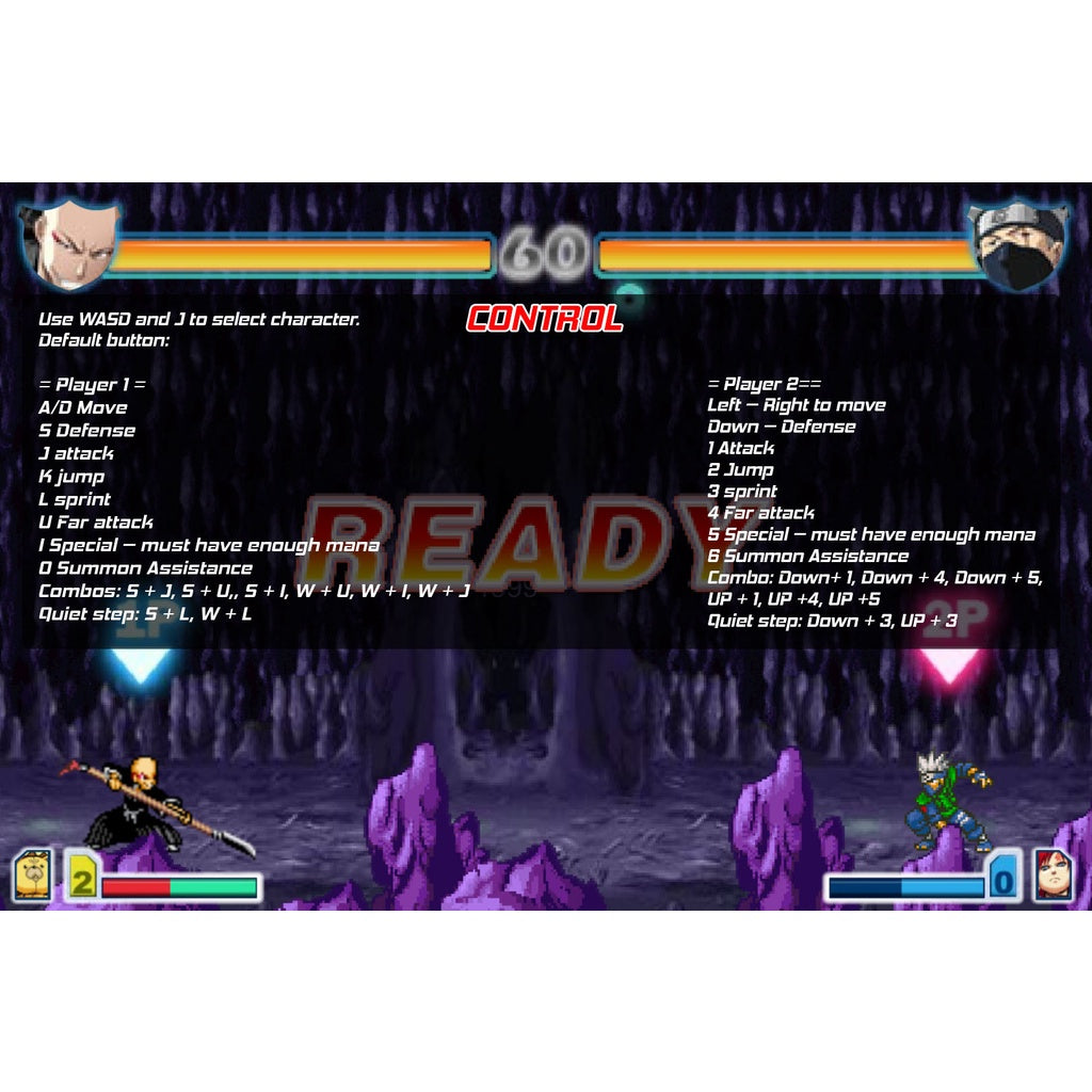 Bleach Vs Naruto Game for PC | Anime Games | Offline Games | Action & Fighting | Game Budak² | Low Spec
