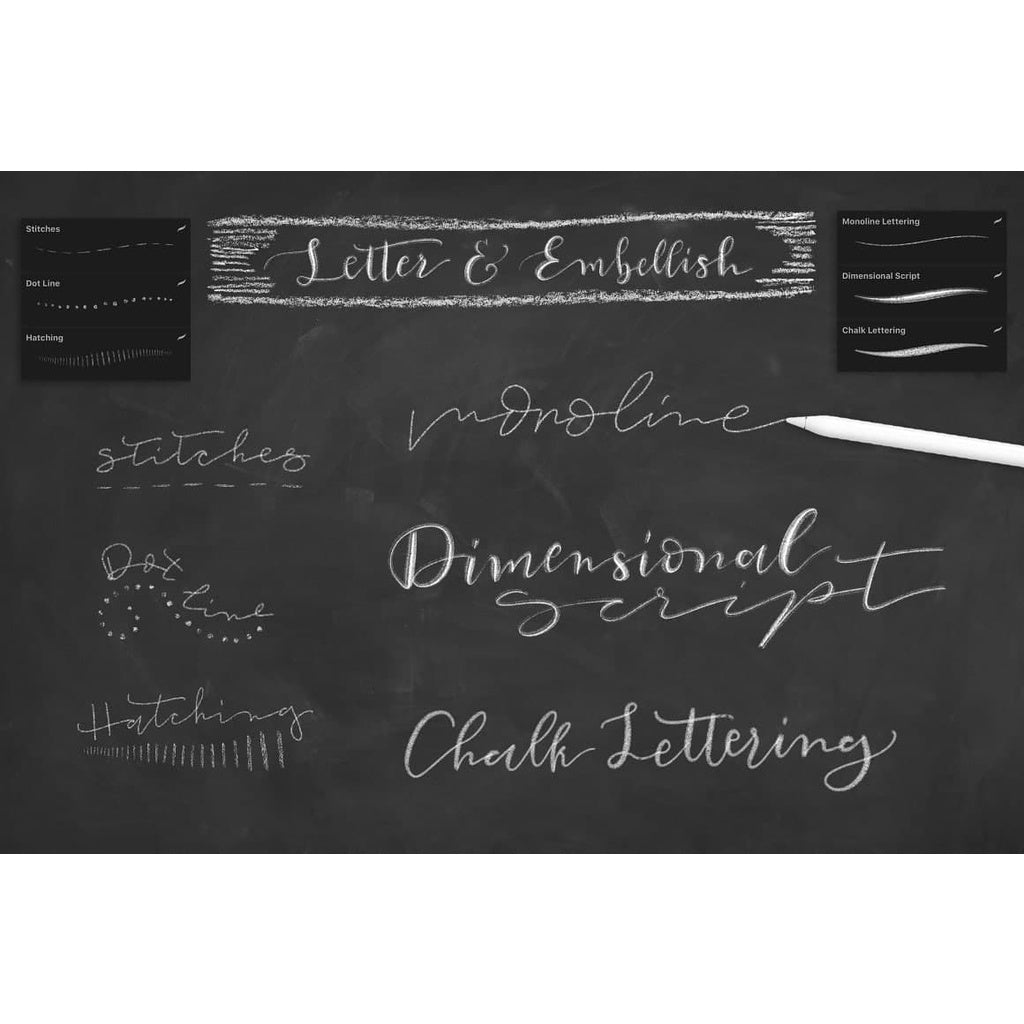 ProcreateChalkify Brushes