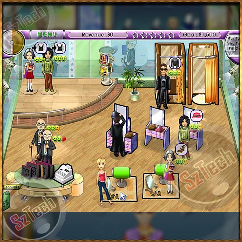 Posh Boutique | Posh Shop | Fab Fashion [PC GAME]  [ DIGITAL DOWNLOAD] Classic GamesTime ManagementNostalgia Game