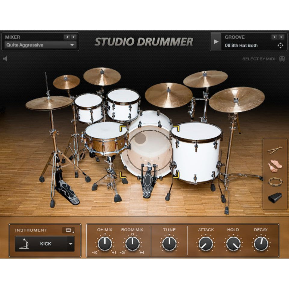 Studio Drummer  Native Instruments (Win/Mac) *Kontakt Library*