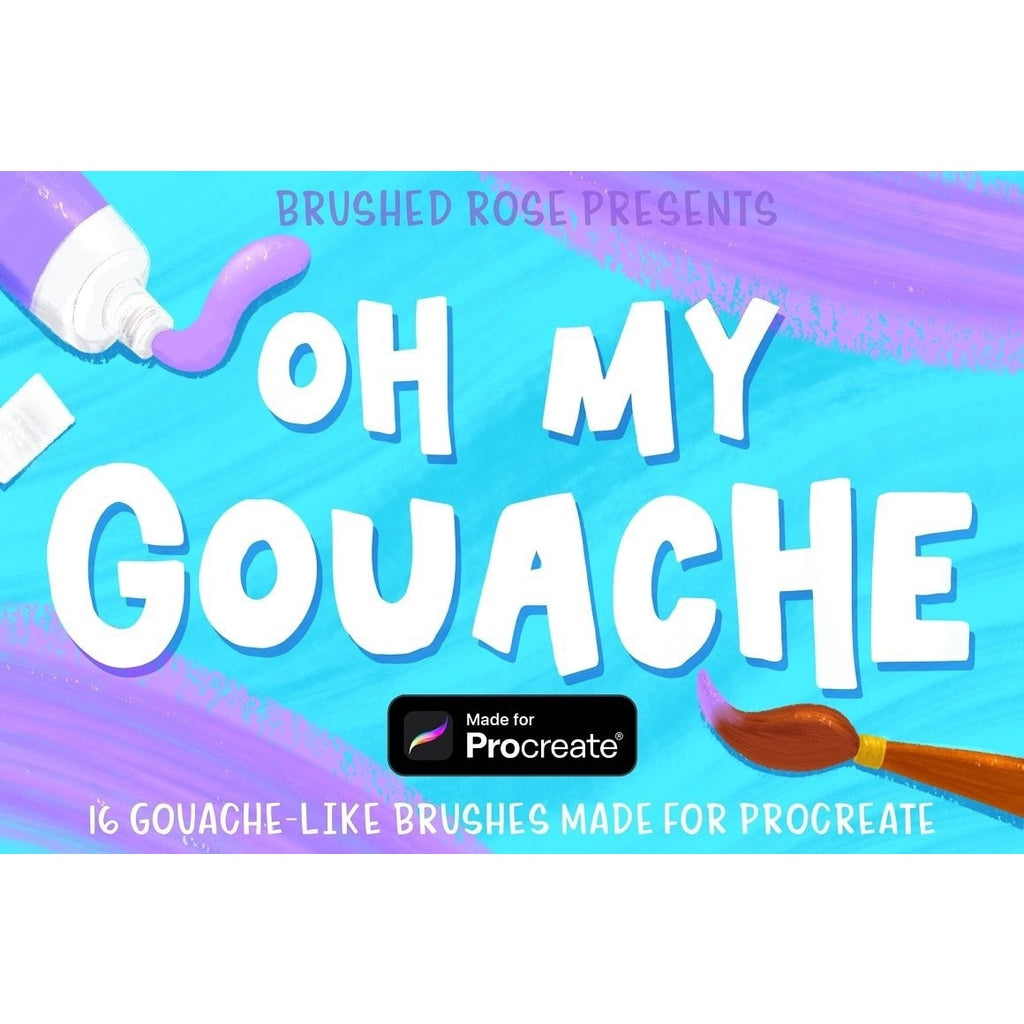 Procreategouche- Procreate Brushes